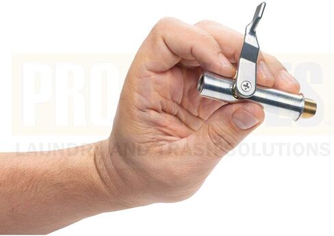 Trash Chute Thumb Latch Trigger Plunger - Bottom Hinged Door Handle 1-5/8 & 1-21/32 Inch Backset Silver Tubular Part for Wilkinson & Other Manufactured Garbage & Rubbish Stainless Steel (Galvanized) in Saudi Arabia