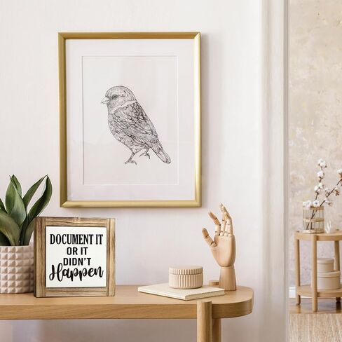 Office Decor Signs, Document It or It Didn't Happen Sign, Box Sign Wood Desk Sign Decor, Funny Office Sign, Meeting Room Decor, Home Office Decor, Office Wooden Box Sign 5.9 * 5.9 inches in Saudi Arabia