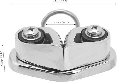 مربط كام بحري من الفولاذ المقاوم للصدأ، حلقة قيادة Fairlead، مرابط حبل المرساة، مربط الإبحار لحبل من 3 إلى 12 مم، حل إدارة الحبال in Saudi Arabia
