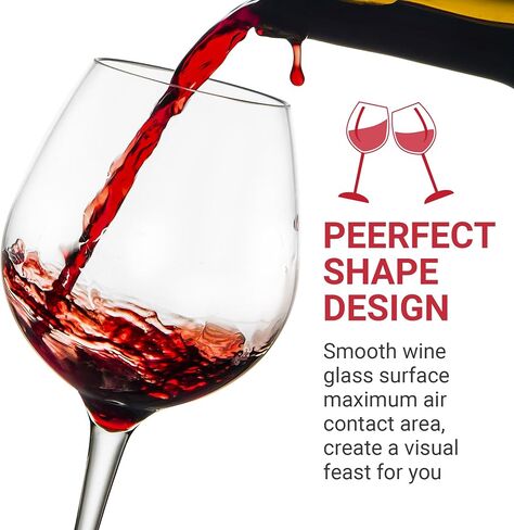 MICHLEY Unbreakable Stemmed Wine Glass 100% Tritan Plastic Dishwasher available Glassware 15 oz, Set of 2 in Saudi Arabia