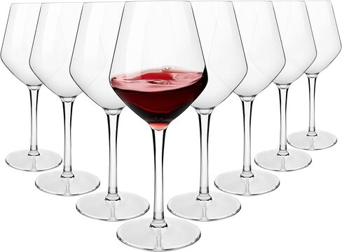 MICHLEY Unbreakable Stemmed Wine Glass 100% Tritan Plastic Dishwasher available Glassware 15 oz, Set of 2 in Saudi Arabia