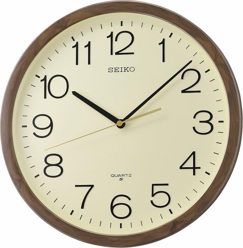 Seiko Shigato Wall Clock, Black in Saudi Arabia