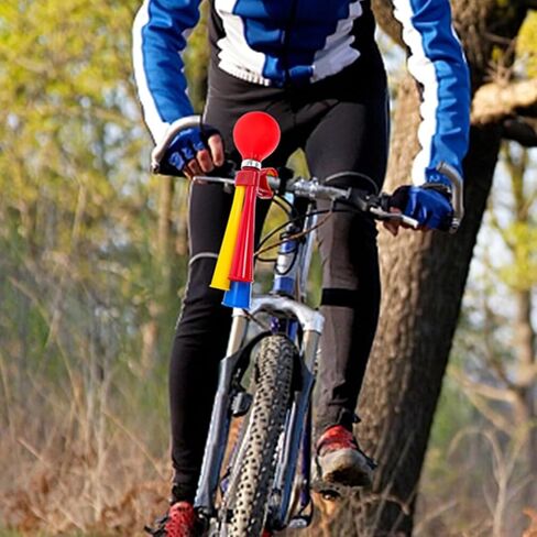 Toddmomy 3 قطع من القرن البوق ريترو المهرج القرن للأطفال دراجة القرن الضغط على المهرج القرن مكبر الصوت الحلزون الهواء القرن المقود الملحقات للمركبات الدراجات عربة الغولف in Kuwait