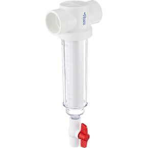 Rusco 1-1/2-250-F Polyester Screened Spin-Down Filter System , White