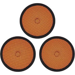 Hard Hat Replacement Top Pad Pack (Includes 3), Ergodyne Skullerz 8983,Orange, Medium