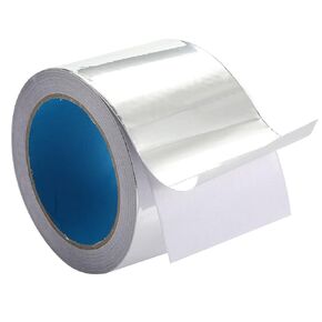 Sliver 3 inch x 65 feet Thickness 4.0 mil/0.1mm Aluminum Foil Tape Aluminum Air Duct Tape Professional Adhesive Aluminum Foil Tape for HVAC Pipe Repairs or More