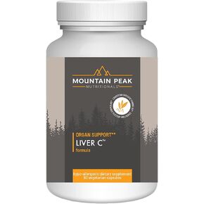 Nutritionals Liver C - Organ Supplement Helps Maintain Healthy Liver Function & Energy Production - w/Siliphos® & Mushrooms - Hypoallergenic Dietary Supplement (90 Vegetarian Capsules)