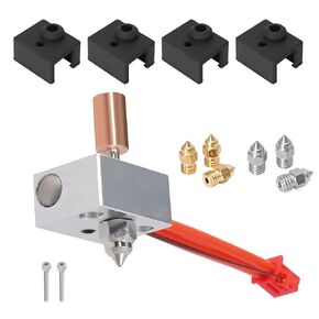 Extruder Upgrade Heater Block Kit Replacement for Ender 3 S1, Ender 3 S1 Pro, CR10 Smart Pro