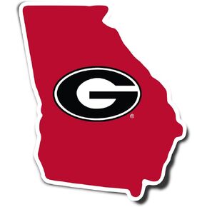Desert Cactus University of Georgia Sticker Bulldogs UGA Dawgs Vinyl Decal Laptop Water Bottle Car Scrapbook (State Border Sticker)