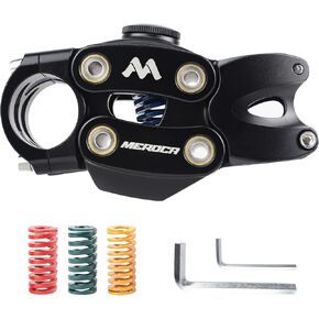 Mountain Bike Handlebar Stems 31.8mm Bike Stem 90mm Handlebar Stem Suspension Stem Handlebar Bike Stem for Road Bike Hybrid Bike E-Bike BMX Mountain Bike
