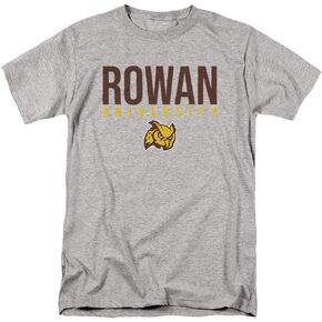 Rowan University Official Stacked Unisex Adult T Shirt