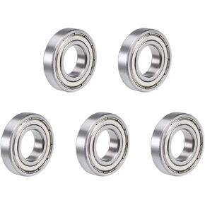 5 قطعة 16003ZZ 17x35x8 مللي متر 16003Z 16003 الكرات الأخدود العميق مزدوجة محمية تحمل الصلب in Kuwait