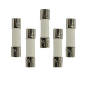 VG_S 5pcs. T8AH250V, T8A 250V, T8 H250V, T8H250V Cartridge Ceramic fuses 8A 250v Fuse