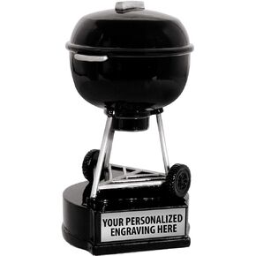 5" Charcoal BBQ Grill Trophies, Custom Engraved BBQ Trophy Award Prime