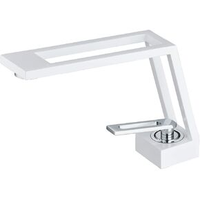 Modern Black Bathroom Sink Faucet: Single Hole Bathroom Faucet Matte Black - Unique Contemporary Vanity Faucets SHUNLI