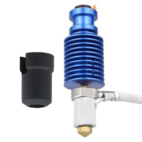 Upgrade Rapid Heat CHC Pro Hotend Ceramic Heating Core Bimetal Heatbreak High Flow Compatible with V6 Volcano Hot End 24V 115W 1.75mm Prusa I3 MK3 MK3S, Titan Aero Extruder (CHC-V6)
