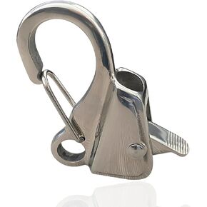 Knotless Anchor System with Quick Release Clip 316 Stainless Steel Boat Anchor Slide Hook Holds 8000 lb Non Rusting Easy to use