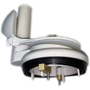 Duravit 0074136962; Starck 3; Flush Valve 3" one piece HET high efficiency toilet one piece 1.28 gpf single Flush; in Unfinish