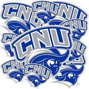 Desert Cactus Christopher Newport University Stickers CNU Captains Vinyl Decals Laptop Water Bottle Car Scrapbook (Type 3-1)
