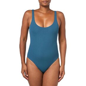 Gottex au naturel Women’s Scoop Neck Open Back Versatile Swimsuit One Piece Bathing Suit Swim Essential