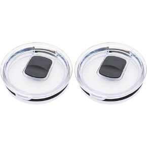 Tumbler Lid Replacement for Yeti Rambler 30/32 oz, 14/35 oz Mug, Magnetic Slider, 2 pcs