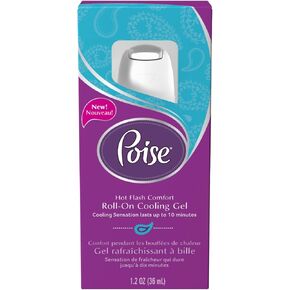 Poise Hot Flash Comfort Roll-On Cooling Gel
