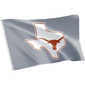 Desert Cactus University of Texas Flag Longhorns UT Austin Flag Banners 100% Polyester Indoor Outdoor 3x5 feet Flags (Style 5)