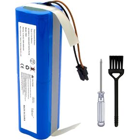 Upgraded 6400mAh 14.4V Li-ion Battery for Eufy RoboVac X8、X8 hybrid、X8 Pro、X8 Pro SES Robot Vacuum PN: PA61