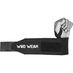 Wrist Wraps with Thumb Loop for Powerlifting, Strength Training, Bodybuilding, Cross Training, Olympic Weightlifting, Yoga - One Size Fits All