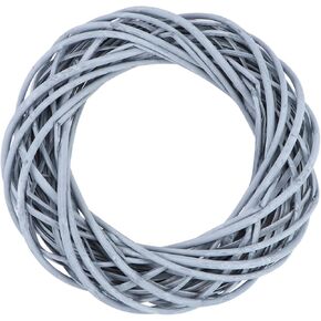 1pc Wicker Garland wall hanging decor wreaths for front door artificial flower garland Rattan Vine Ring rattan wreath front door wreath Willow Rattan Ring Rattan Decoration wood