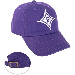 Desert Cactus Furman University Baseball Hat Paladins FU Brimmed Embroirderd Hats Cap Adjustable Cloth Strap Adult (Style 1) Purple
