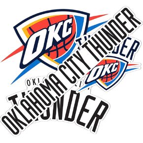 Desert Cactus Oklahoma City Thunder OKC NBA Officially Licensed Sticker Vinyl Decal Laptop Water Bottle Car Scrapbook (Type 2)
