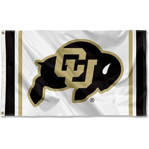 Colorado Buffaloes Whiteout 3x5 Banner Flag