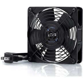 AXIAL 12025، مروحة مافن هادئة، 110 فولت 115 فولت 120 فولت تيار متردد 120 مم × 25 مم مروحة تبريد محورية كرة مزدوجة للمعدات الإلكترونية in Kuwait