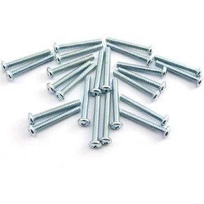 24 قطعة 8-32x1-1/4 "آلة مسامير معدنية تصاعد الأجهزة تركيب الملحقات الربط عبر مشقوق مستديرة فيليبس مسمار لولبي ذو رأس مزلاج in Kuwait