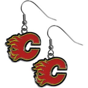 Siskiyou Sports NHL Women's Chrome Dangle Earrings