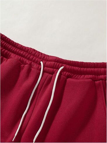 GORGLITTER Men's Graphic Baggy Sweatpants Bear Print Wide Leg Workout Stacked Sweatpants in Kuwait