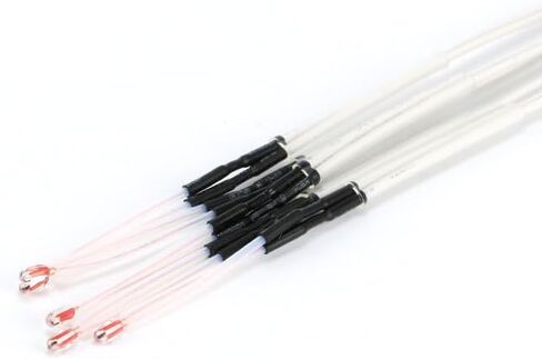 10Pcs 3D Printer NTC Temperature Sensor 100K ohm NTC 3950 Thermistors Sensors with 1m Cable Single Ended Glass Seal 1% 100K 3950 in Saudi Arabia