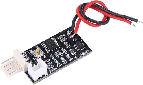 VHM-802 تيار مستمر 12 فولت وحدة التحكم في السرعة PWM 4-سلك متحكم في درجة الحرارة مع كابل موصل لمروحة الكمبيوتر in Kuwait