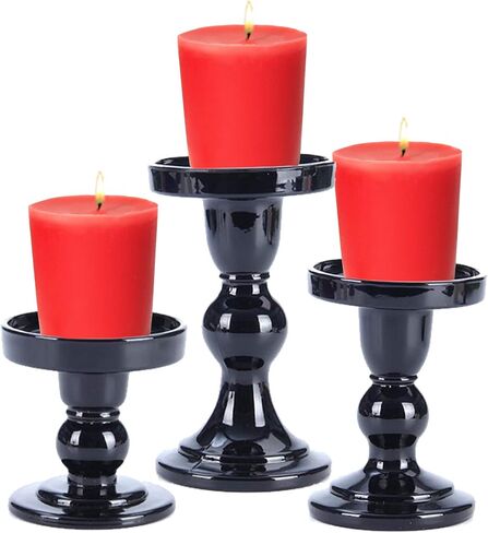 CandleNScent Dark Blue Votive Candles | Unscented - 15 Hour Burn Time - Made in USA (Pack of 6) in Saudi Arabia