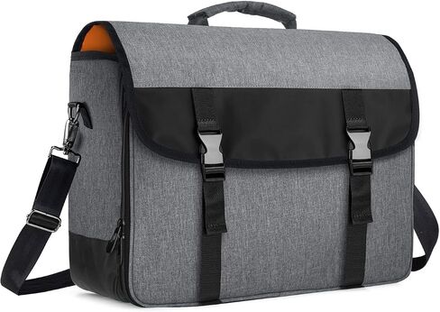 CURMIO Bartender Bag, Travel Bag for Bar Tools Set, Bartender Kits Storage with Padded Compartments for Wine Bottles, For Home Indoor Outdoor Patio Party, Black (Bag ONLY) in Saudi Arabia