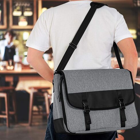 CURMIO Bartender Bag, Travel Bag for Bar Tools Set, Bartender Kits Storage with Padded Compartments for Wine Bottles, For Home Indoor Outdoor Patio Party, Black (Bag ONLY) in Saudi Arabia