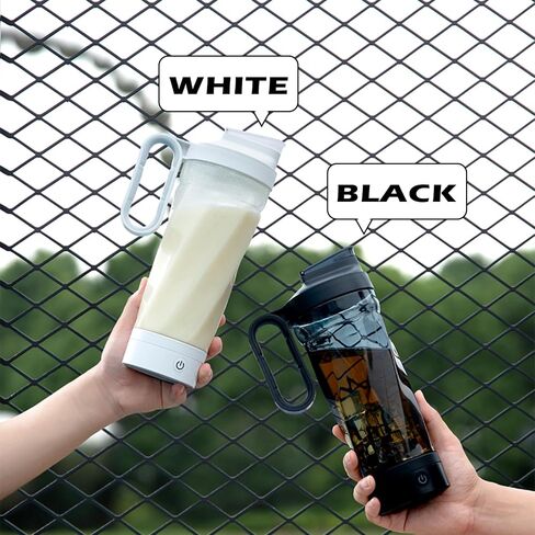 Electric Protein Shaker Bottle, 34 oz Blender Bottles For Protein Mixes, | Tritan | BPA Free| Portable Mixer Cup, Rechargeable Shake Cups And Meal Replacement Shakes(Black) in Saudi Arabia