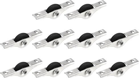 uxcell 30mm Sliding Door Nylon Pulley Window Wheels for Furniture Screen Door Wardrobe Cupboard Closet with Screws, 4Pcs, Black Silver Tone in Saudi Arabia