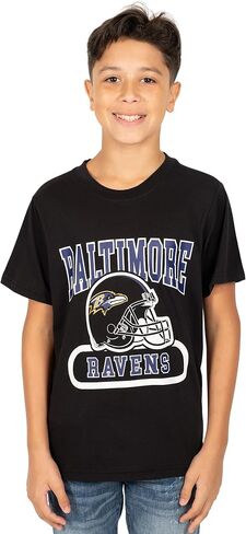 Ultra Game NFL Boys Super Soft Game Day T-Shirt in Saudi Arabia