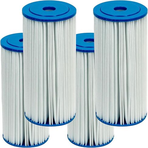 CFS خدمات الترشيح الكاملة EST.2006 متوافقة مع HDX HDX4PF4 مرشح مياه المنزل بأكمله المطوي عالي التدفق: يقلل من الرواسب - مرشحات مياه 30 ميكرون، عبوة من قطعتين in Saudi Arabia