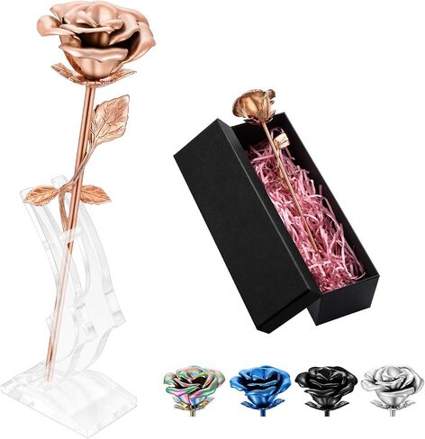 Rose Flower Small Urn for Human Ashes Memorial Mini Cremation Keepsake Urn Stainless Steel Ashes Holder Jewelry Flower in Saudi Arabia