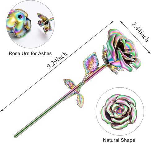 جرة صغيرة على شكل زهرة الورد للرماد البشري، جرة تذكارية صغيرة لحرق الجثث، حامل رماد من الفولاذ المقاوم للصدأ، زهرة المجوهرات in Kuwait