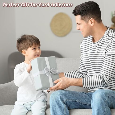 2PCS 800 Pockets Football Card Binder Sports Collection Binde Trading Cards 2023-2024 Nfl with Sleeves Fit Baseball Cards Album Cards Holder Protectors Set for Mtg Yugioh Boys Girls Kids Gift in Saudi Arabia