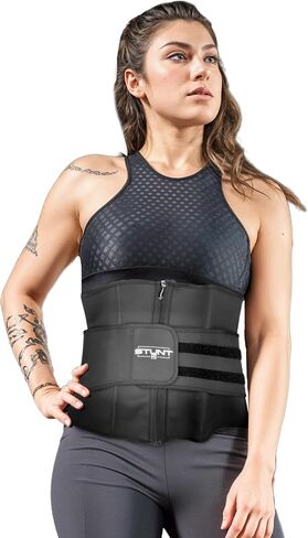 Waist Trainer for Women & Men - Latex Sweat Belt and Hourglass Toning for Women - Stomach Belly, Tummy Wrap for Workouts in Saudi Arabia
